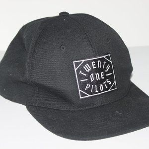 Twenty One Pilots Black Snapback, hat